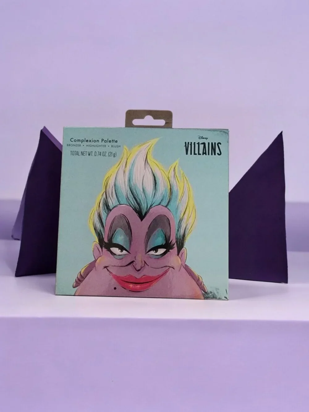 Disney Villains Ursula Complexion Palette – Bronzer, Highlighter & Blush (New)